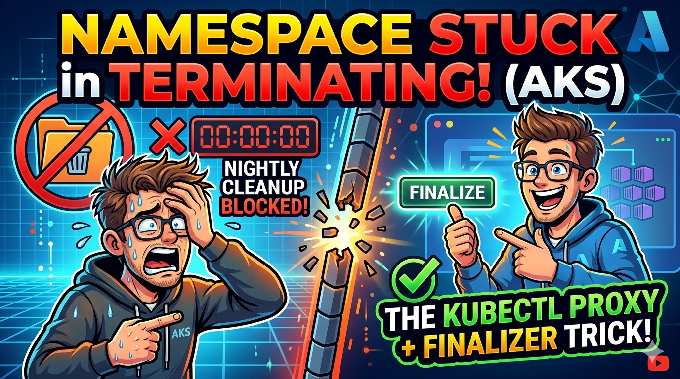 Rescuing an AKS Namespace Stuck in Terminating State