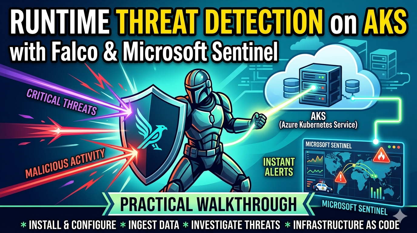 Runtime Threat Detection on AKS with Falco and Microsoft Sentinel