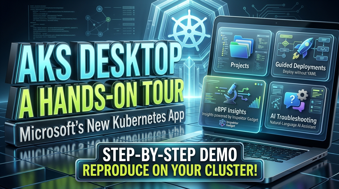 AKS Desktop: A Hands-On Tour of Microsoft's New Desktop App for Kubernetes