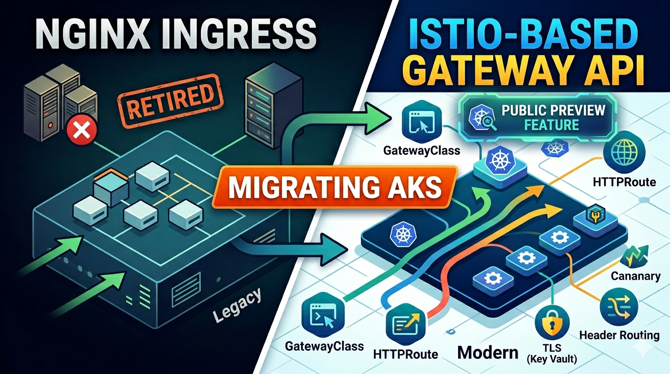 Migrating AKS Ingress to Istio-Based Gateway API: Moving Beyond NGINX
