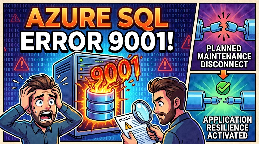 Azure SQL Error 9001: The Log for Database Is Not Available