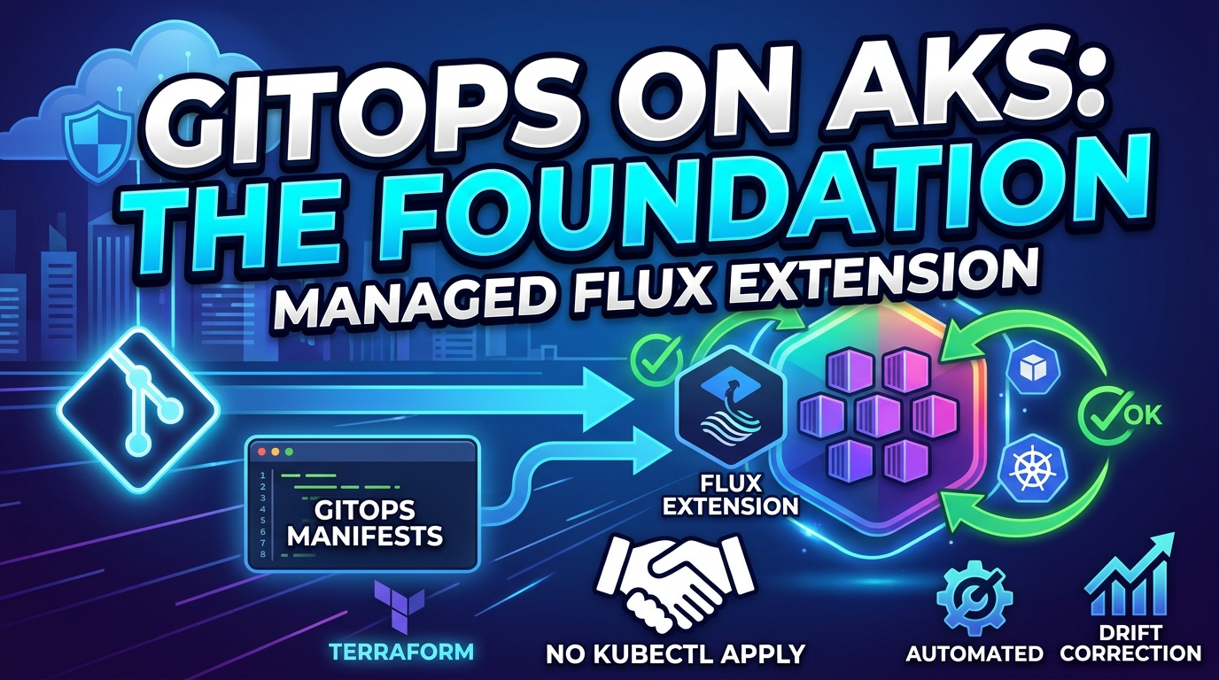 GitOps on AKS with the Managed Flux Extension: Setting Up the Foundation