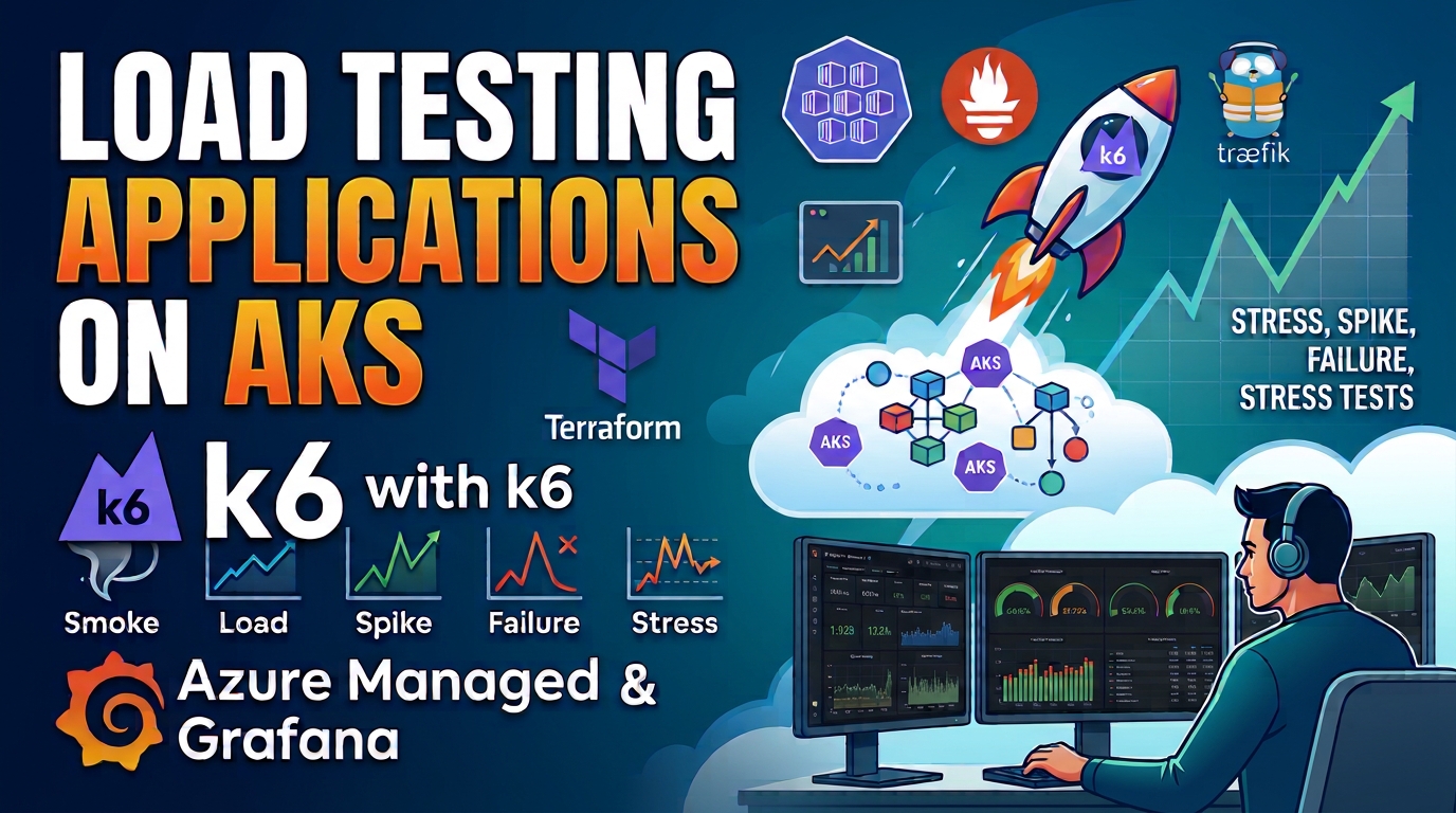 Load Testing Applications on AKS with k6 and Azure Managed Grafana